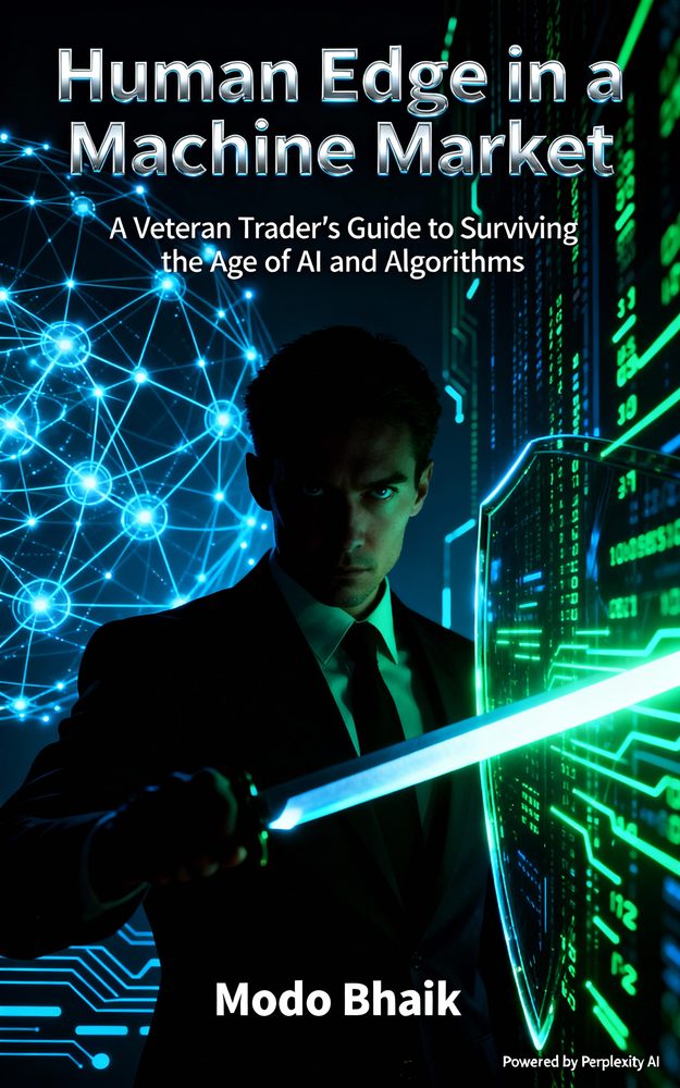 Book cover: Human Edge in a Machine Market