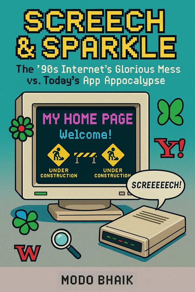Book cover: Screech & Sparkle