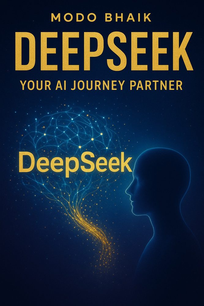 Book cover: DeepSeek — Your AI Journey Partner