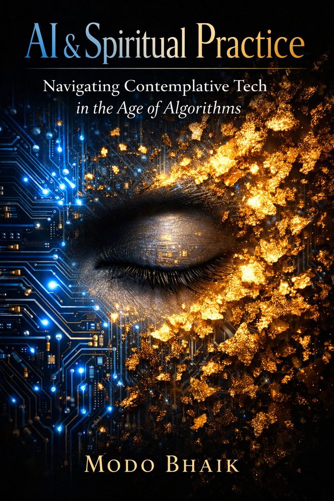 Book cover: AI & Spiritual Practice