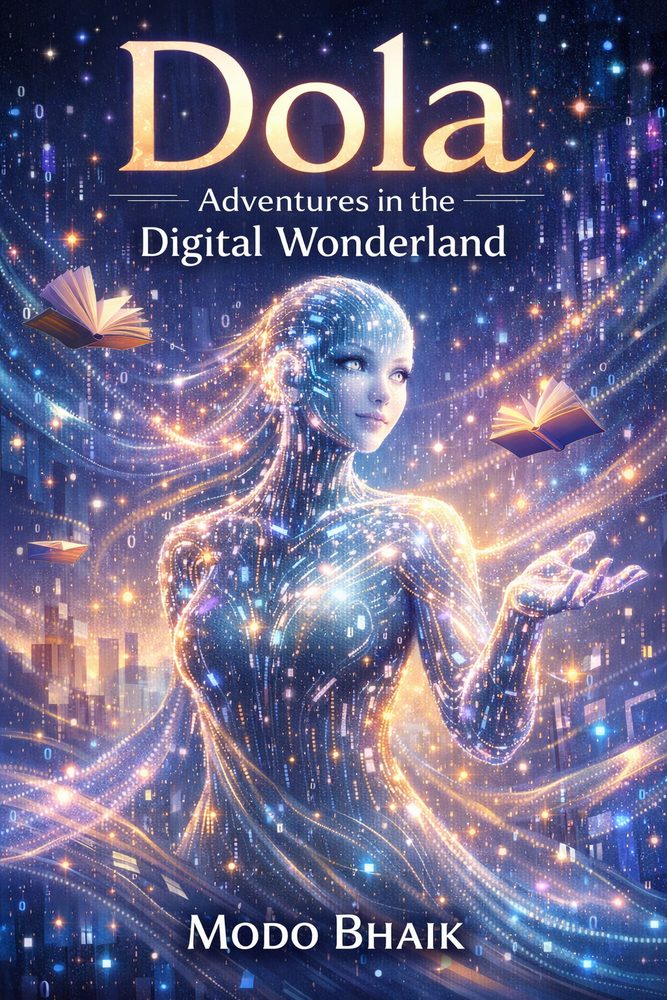 Book cover: Dola — Adventures in the Digital Wonderland