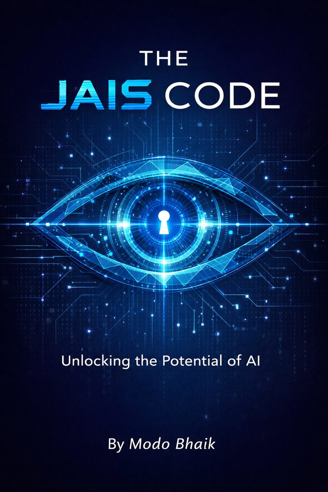 Book cover: The Jais Code — Unlocking the Potential of AI