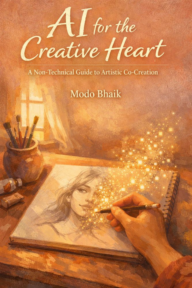 Book cover: AI for the Creative Heart
